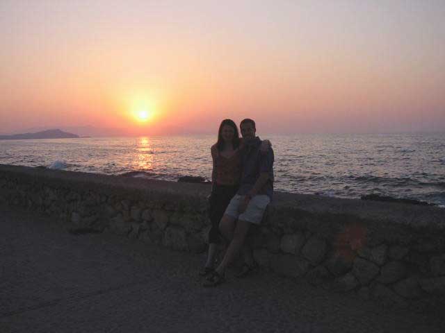 Romantic sunset