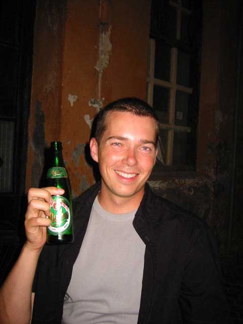 Sune and beer