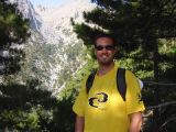 Lars on the hike