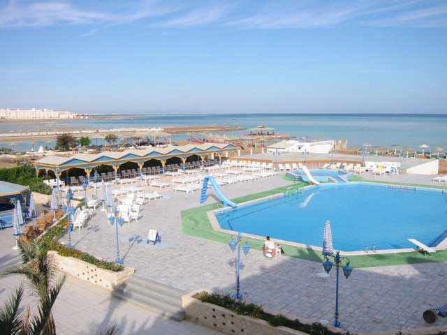 The hotel in Hurgada