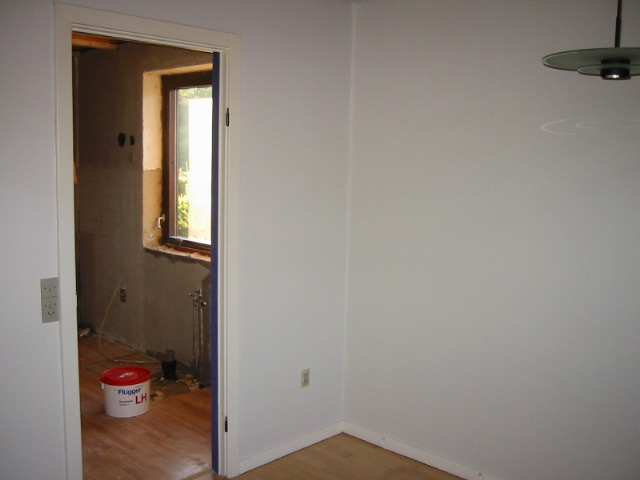 View of the kitchen