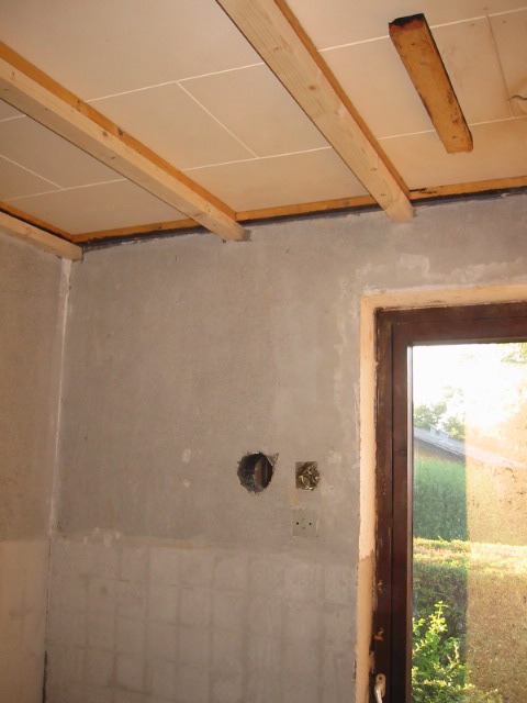 gutted kitchen (during rennovation)