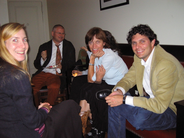 Sarah, Edward, Tina, and Gregg